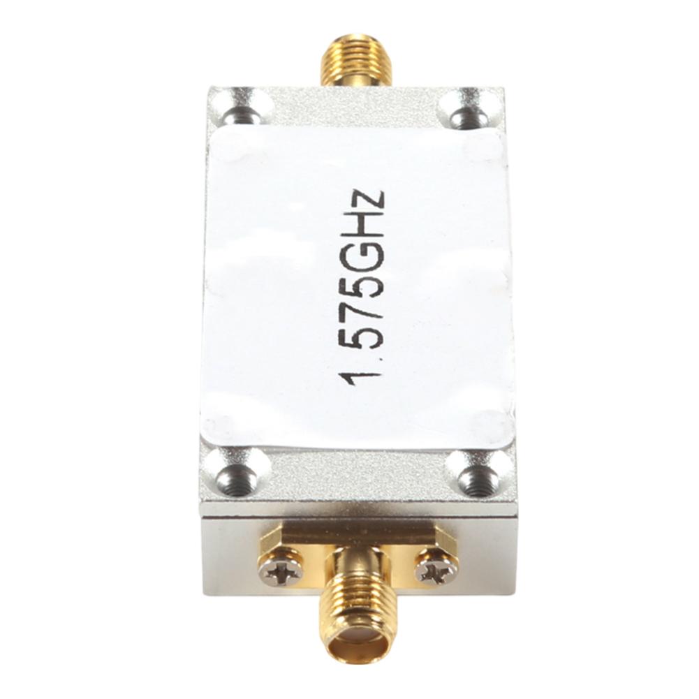 1 575 GHz Bandpass-Oszillograph für GPS-Signalverarbeitung mit SMA-Schnittstelle SAW-Filter 50 Ohm Impedanz Geringer Einfügedämpfung