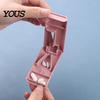 Pocket Size Medicine Box with Blade Portable Pill Cutter for Small Tablets, Stainless Steel Accurate Safe Splitter Adults Pills Splitter, Plastic