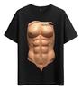 Tshirt Muscle Freaks Torso Abdomen Style Muscles Man