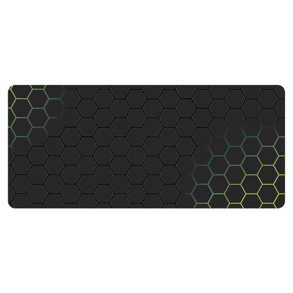 300x800x3mm Honeycomb Pattern Gaming Mouse Pad Rubber Anti-skid Desktop Mat