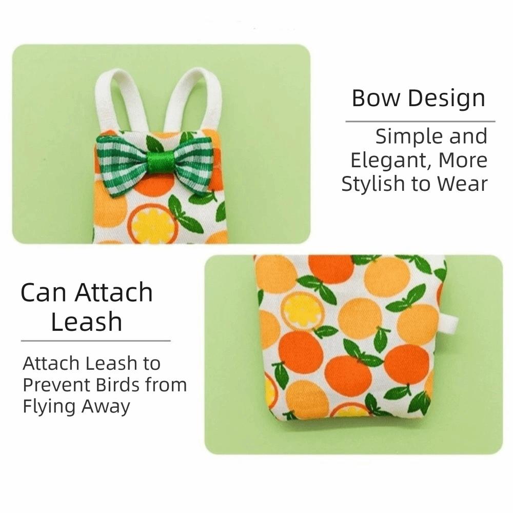 Adjustable Bird Nappy Breathable Parrot Flying Clothes Comfortable Bird Flight Suits  Travel