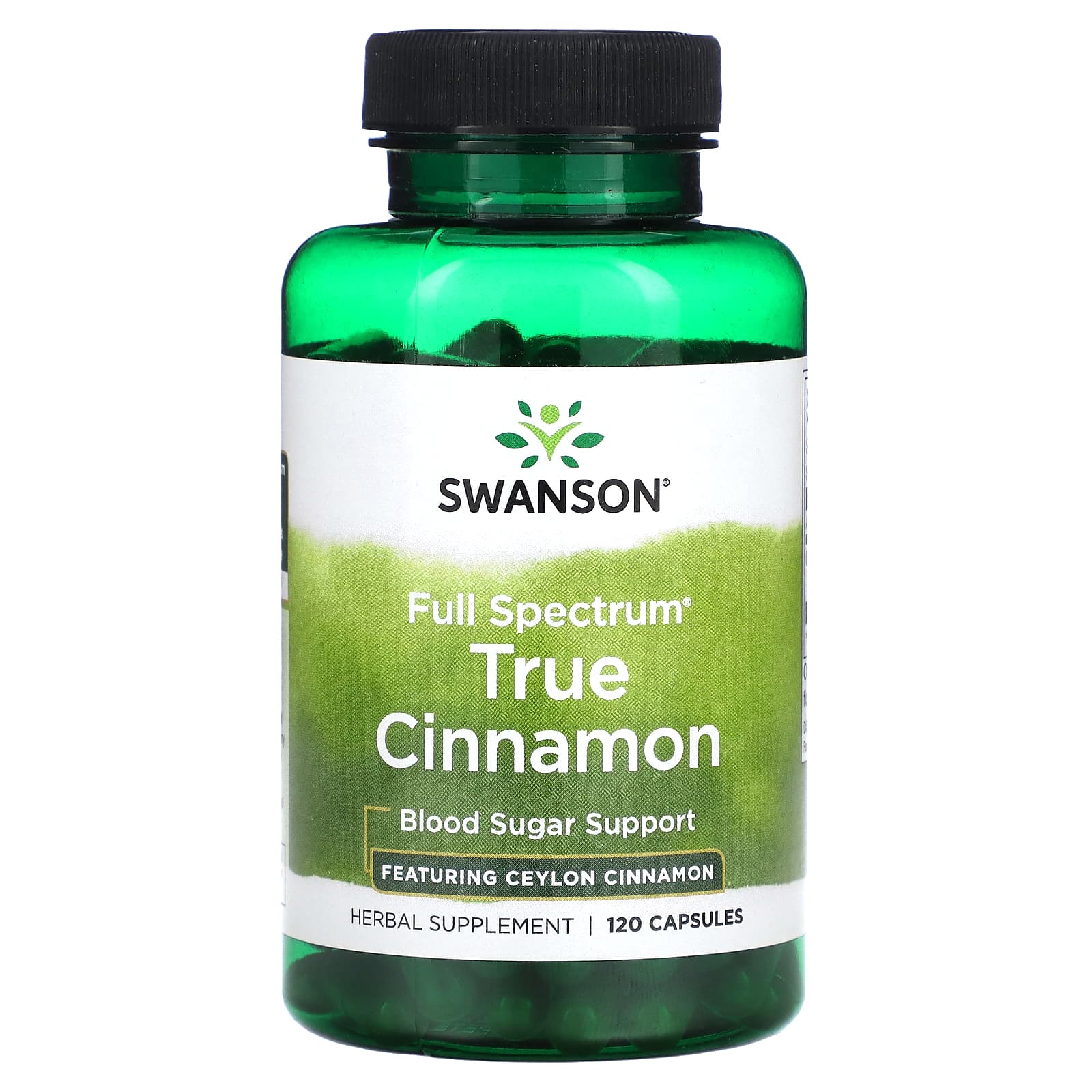 

Full Spectrum True Cinnamon, 120 Capsules (300Mg per Capsule)