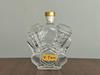 V-Twin Engine Whiskey Decanter High Borosilicate Glass Wine Bottle Decorative Spirits Carafe