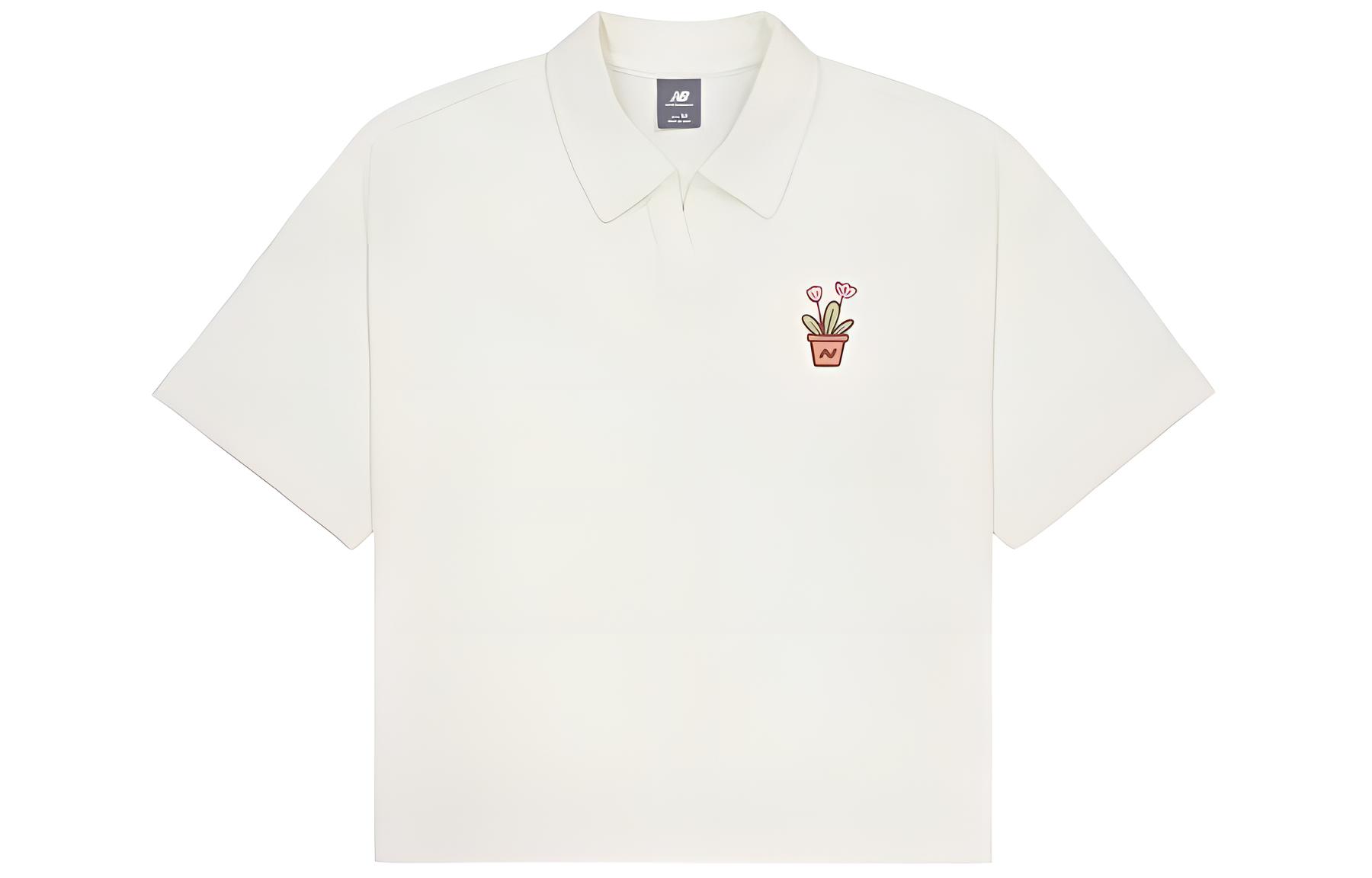 New Balance Heartfelt Living Polo Shirt Women s White NFE26112-IV L