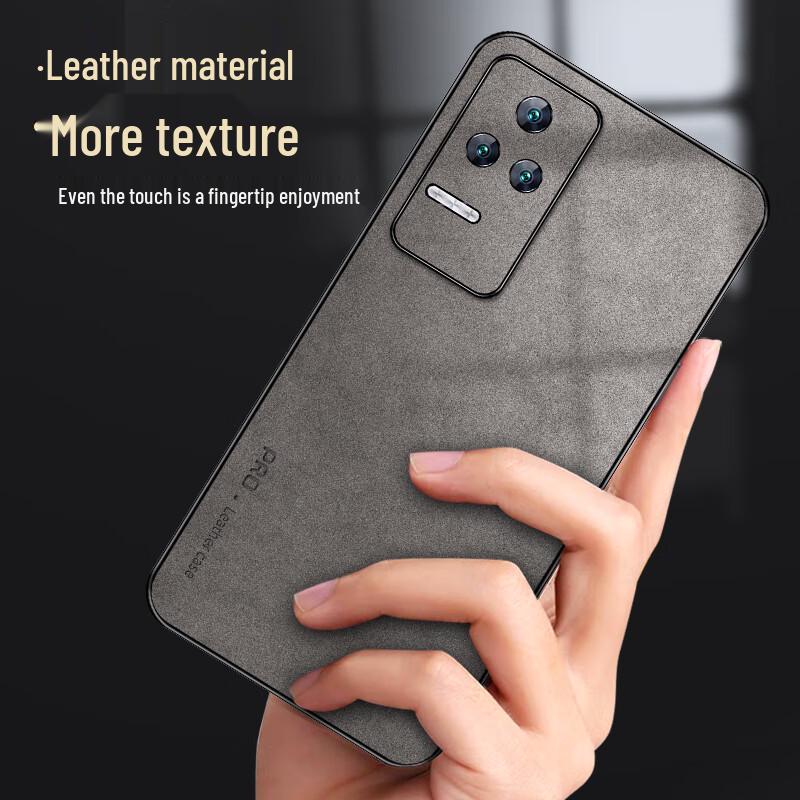 Shangsu Redmi K40 Series Luxury Suede Full Lens Protection Phone Case