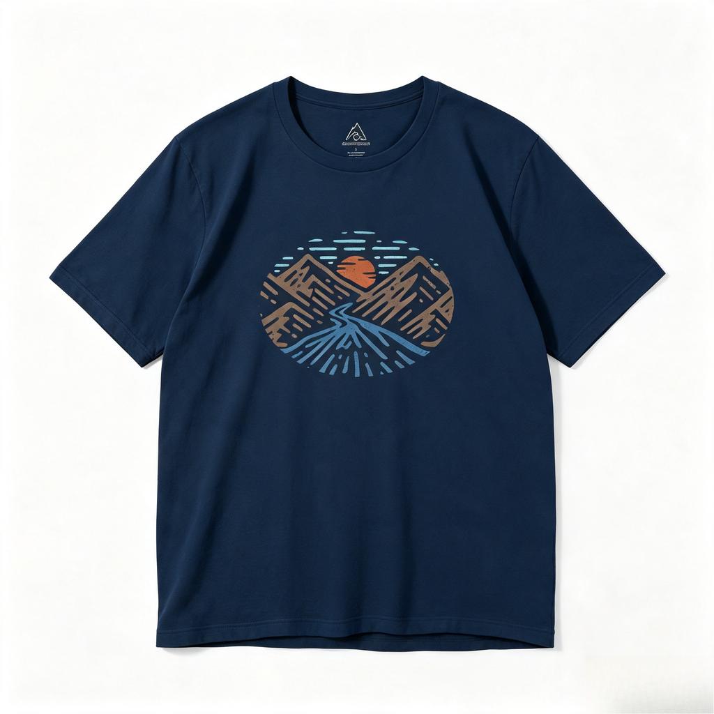 Mountaineering Shirt Outdoors Graphic Tee For Unisex Mountains Person Tshirt Camping Lover T Shirt Hiking Tshirt Nature Lover Gift