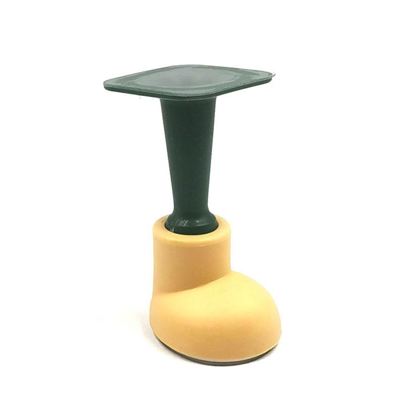 

Силиконовый дверной присосок без перфорации противоударный дверной стопор дверной ограничитель маленькие ножки круглая головка обувь дверь на ощупь бесшумный присосок дверной стопор