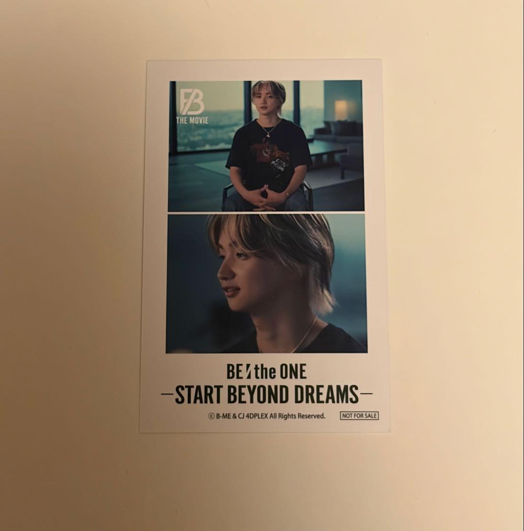 [USED] BE:FIRST Movie - Admission Bonus: Photo-style card from JUNON magazine