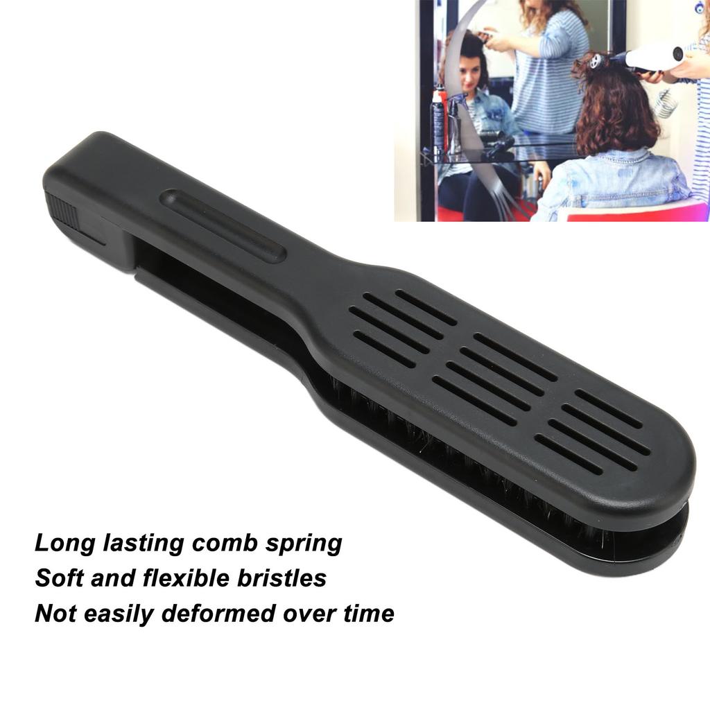 Hair Straightener Comb Prevents Static Nylon Bristles Hair Double Sided Brush for Smoothing and Straight Hair Styles