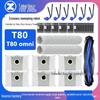 Ecovacs T80 Robot Accessory Kit: Cleaning Liquid, Side Brush, Roller Mop, Filter, Dust Bag