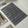 Foldable Kitchen Sink Organizer Diatomaceous Dish Drying Mat Collapsible Absorbent Drain Pad Large Capacity Rack Heat Resistant Multipurpose
