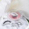 1pair Self Adhesive Eyelashes Glue Free Full Strip Eyelash Thick Natural False Lashes Easy To Wear Lashes Extension False Lashes