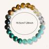 Vintage Stone Beads Bracelet Bohemian Wrist Chain Bracelet for Women Elastic Bangles Attract Wealth Bracelets Ladies Jewelry