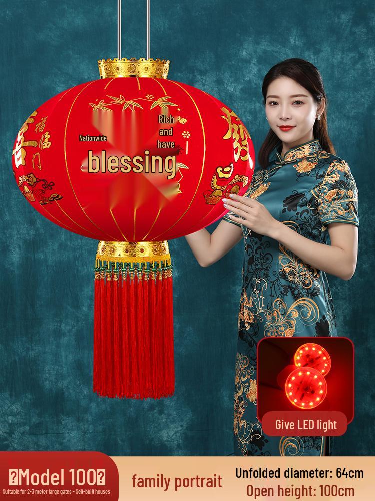 2025 Chinese New Year Red Lantern – Outdoor Entrance Decoration
