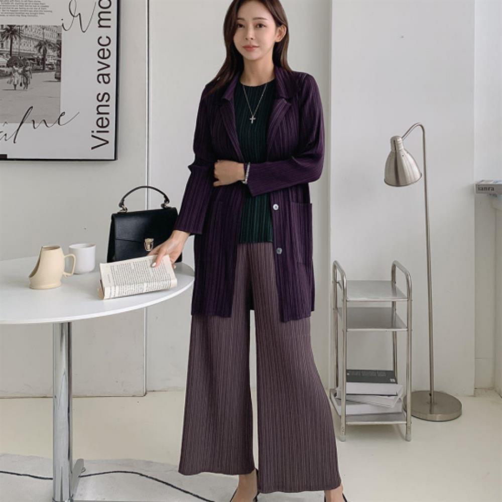 New Arrivals Open Run Chenney Jacket Pleated Fabric Women Autumn Babbari Collar