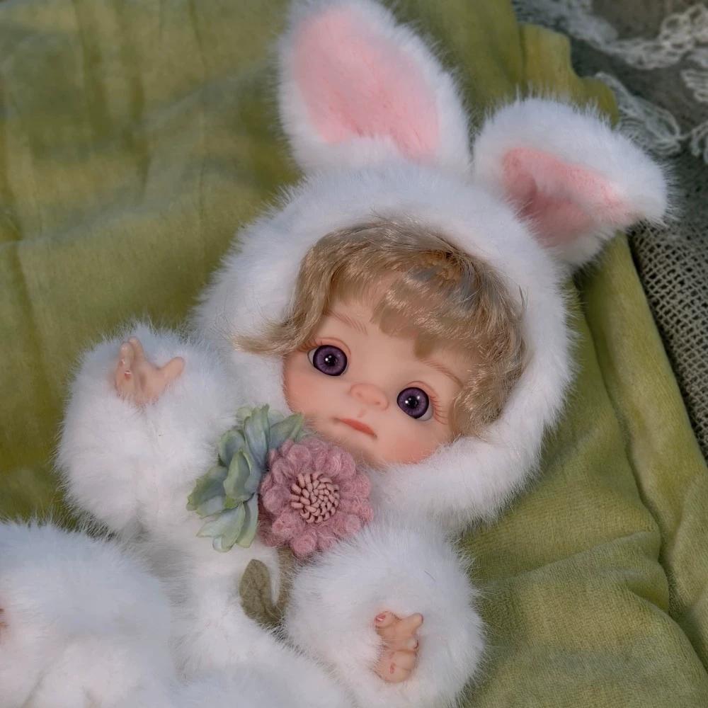 Simulated Baby Doll Cute Plush Clothes 25CM Reborn Doll Girl Gift