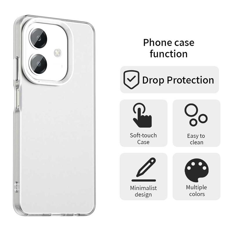 For OPPO A3 Case Cover OPPO A3 OPPOA3 Capas Shockproof Colour Bumper Back Armor Transparent Matte Clear Frosted Fundas OPPO A3