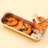 5Pcs Air Fryer Tin Foil Bowl Aluminum Foil Household Oven Cake Rectangular Baking Mold Tin Foil Box Cup