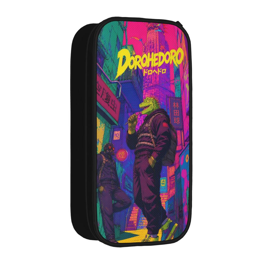 Dorohedoro Anime Federmäppchen Süß Stifttaschen Schüler Große Kapazität Büro Geschenk Stifteetui