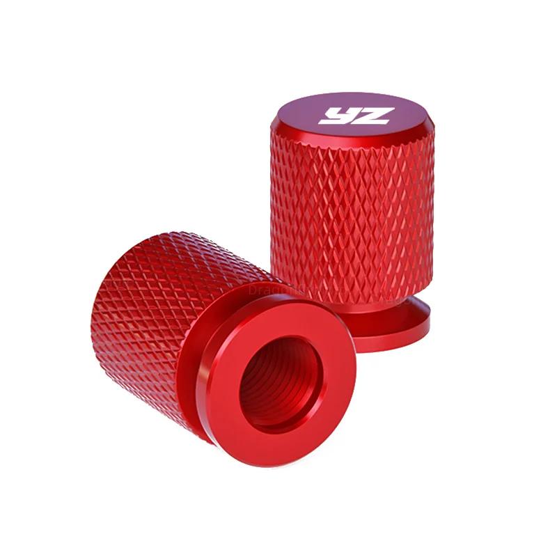 2PCS Aluminum Motorcycle Tyre Valve Cap Dustproof Universal For Yamaha YZ 80 85 125 250 426 450 F X FX YZ80 YZ85 YZ125 YZ250
