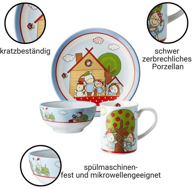 Набор детской посуды Puresigns Ferme, 7 предметов (2010700)