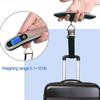 Stainless Steel Portable Hand Luggage Electronic Scale 50kg/10g Digital Lcd Backlight Luggage Scale Suitcase Hanging Scale