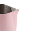 Hushåll Rostfritt Stål Kaffe Skumkanna Kopp Latte Art Kaffe Tillbehör 600ml Rosa