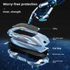 Fashion Alloy Car Key Case Cover With Chain For Mercedes Benz Ce Abs Class Gle Gla Glb Glc Gls Amg W176 W177 203 204 205