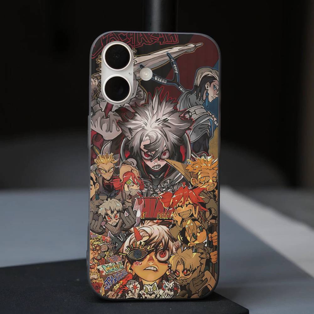 Anime Gachiakuta Soft Corrugated Phone Case For IPhone 11 12 13 14 15 16 17 Pro Max Plus Ripple Silicone Cover