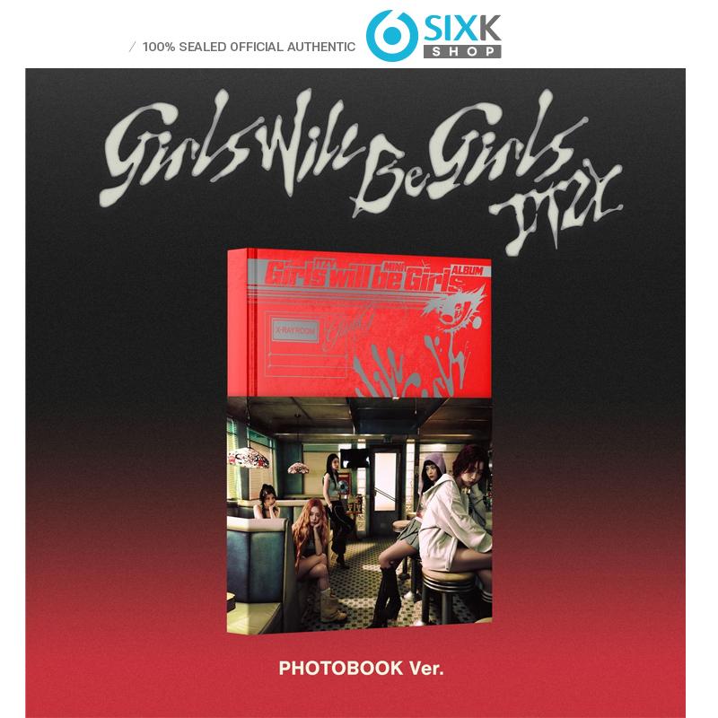 [Pre-order] ITZY [Girls Will Be Girls] Photobook Ver. (Online Benefit)