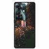 Phone Case for Oppo Reno11 A Silicone TPU Soft Back Cover for Reno 11 A 11A Fashion Shell Floral Shiled Capa 6.7" Funda