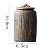 European Style Ceramic Tea Caddy with LidCreative Candy Canister Portable Tea Set Accessories Nuts Coffee Bean Storage Bottle