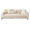 Sofa Cushion Winter Thickened Fleece Cushion Cream Style French Style Lint-Free Sofa Cover Cover Cloth