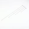 Set of 4 Alloy Gold and Silver Extension Chains for Jewelry: Necklace or Bracelet, Handmade Accessories in 5cm, 10cm, 15cm, and 20cm Lengths.