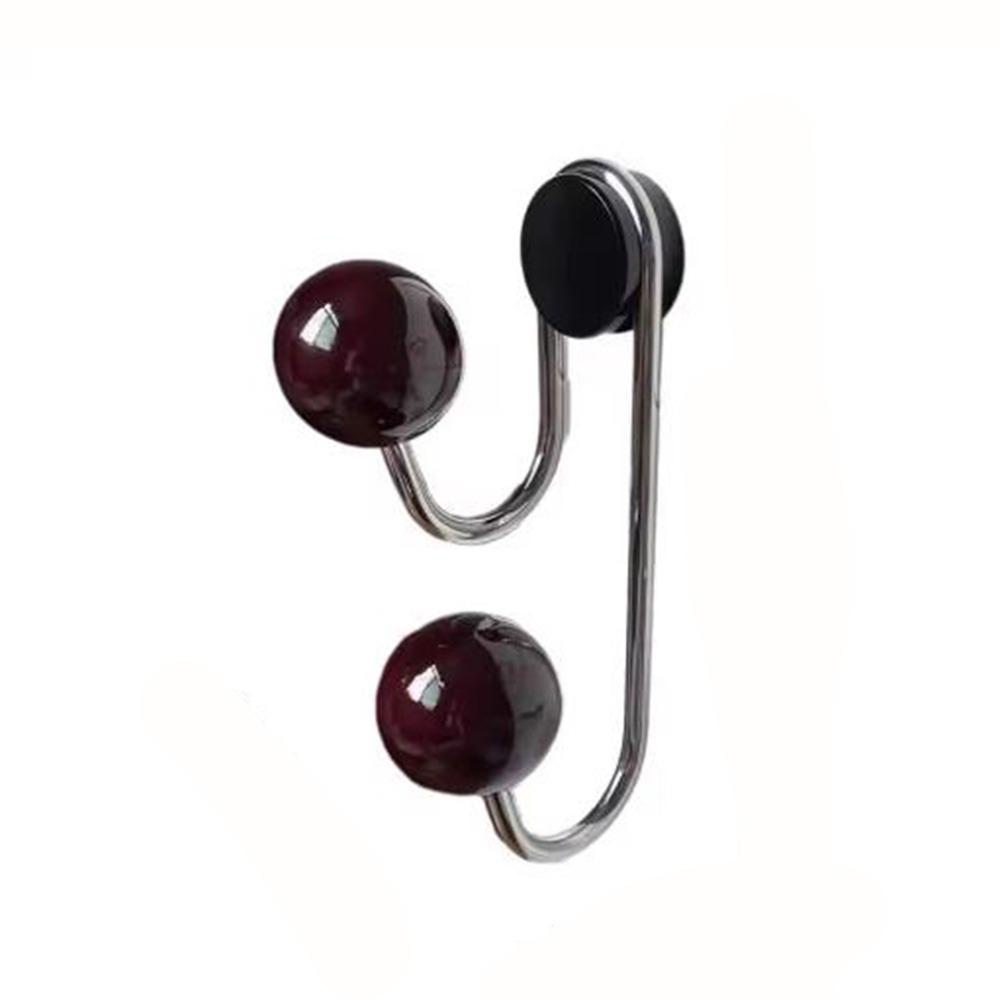 Punch-free Coat Hanger Wall Mounted Door Magnet Hanger Creative Magnetic Wall Hooks  Bathroom
