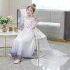 Frozen 2 Elsa Girls Dress Summer Queen Elsa Princess Dress Elsa Kids Dress