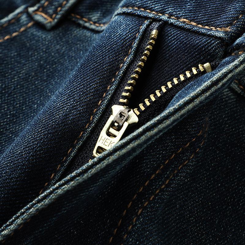 Jean Rétro Bleu Foncé Taille Haute à Jambes Larges pour Femme - Printemps 2025 Pantalon Amincissant à Jambes Droites