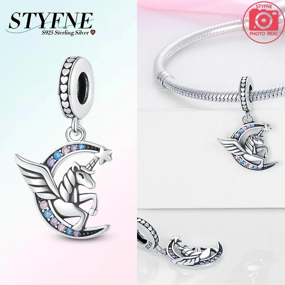 Charms Plataoriginales Unicorn Beads For Charms Copper Bracelet Beads Jewellery Making Women'S Gift