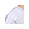 Adidas Casual Sports T-Shirt Women Tops Purple White GJ5352