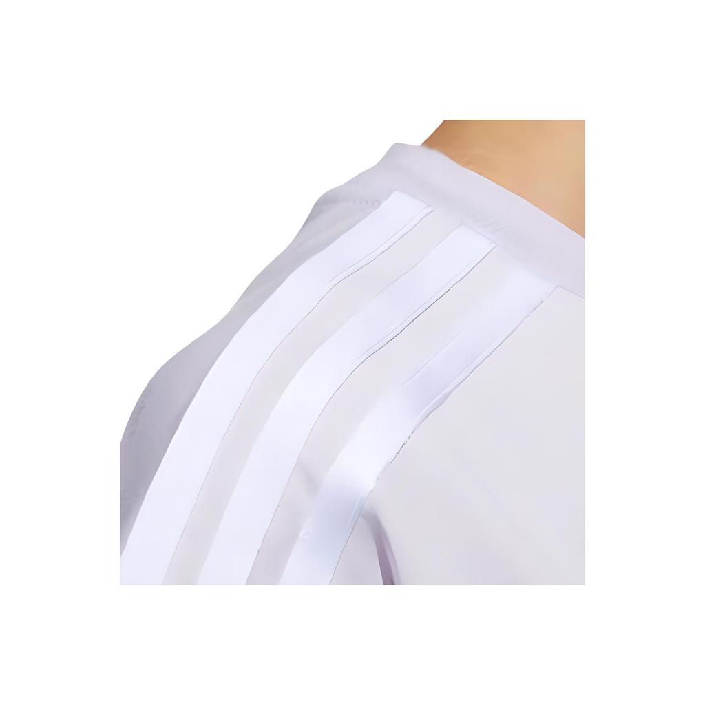 Adidas Casual Sports T-Shirt Women Tops Purple White GJ5352