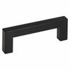 Cabinet Handles 10 pcs Black 96 mm Stainless Steel