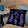 Band D-Depeche M-Mode Memento Mori Cushion Cover 2-in-1 Reversible Plush Pillow Cover | Car/Sofa/Bed | Perfect Gift