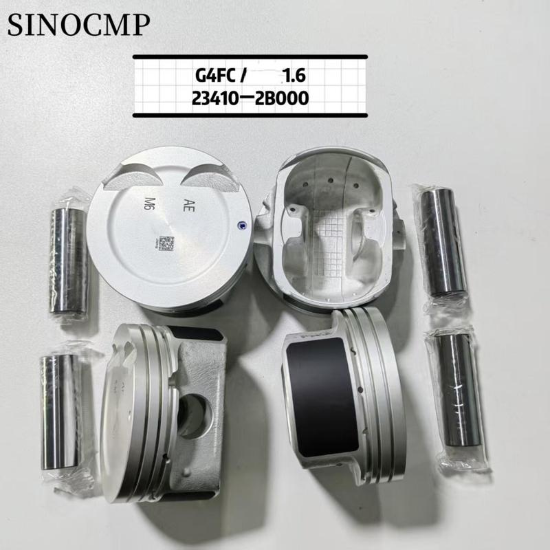 230412B001 G4FC Piston+230402B000 G4FA Piston Rings