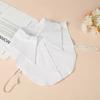 Formal Dress Lapel Fake Collar Blouse Vintage Detachable Shirt Collar False Collar Removable Lapel Blouse Top Nep Kraagie