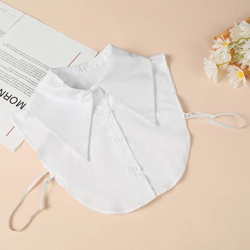 Formal Dress Lapel Fake Collar Blouse Vintage Detachable Shirt Collar False Collar Removable Lapel Blouse Top Nep Kraagie