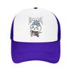 Chiikawas Hachiware Rock Band Member Trucker Hats Adult Fashion  Dad Hat Sun Hat Racing Cap Adjustable Mesh Baseball Cap Summer