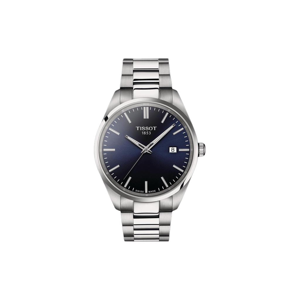 Tissot PR100 Collection Quartz Movement 100m Water Resistance Men's Watches Watch 40mm Blue Dial T150.410.11.041.00