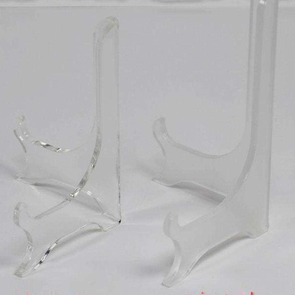 Acrylic Plate Display Stand for Photos, Crafts, Porcelain, and Tea Cakes