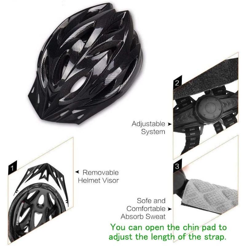 Adult Cycling Bike Helmet, Lightweight Unisex Bicycle Helmet,Premium Quality Airflow Bike Helmet