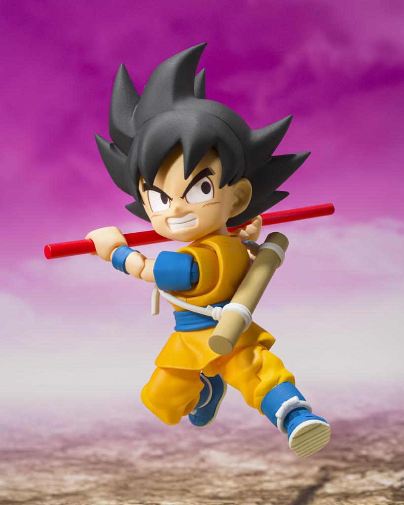 TAMASHII NATIONS Dragon Ball DAIMA Son Goku 70mm PVC ABC malovaná pohyblivá figurka SHFiguarts (Mini) -DAIMA – Přibližně. &
